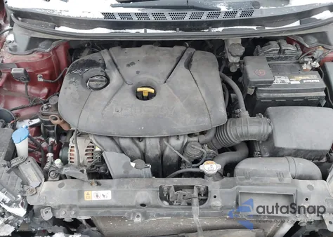 2013 Hyundai Elantra Gls из США, поврежденный, VIN 5NPDH4AE7DH255314